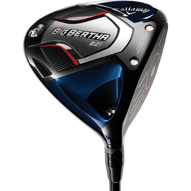 Callaway Big Bertha B21 Driver (höger, RCH 55 gr grafit, vanlig, 10,5 grader), silver