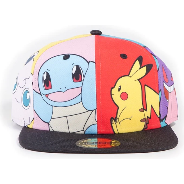 Difuzed - Multi snapback Keps - Pokémon  Multi Pop Art Snapback @ Hatstore