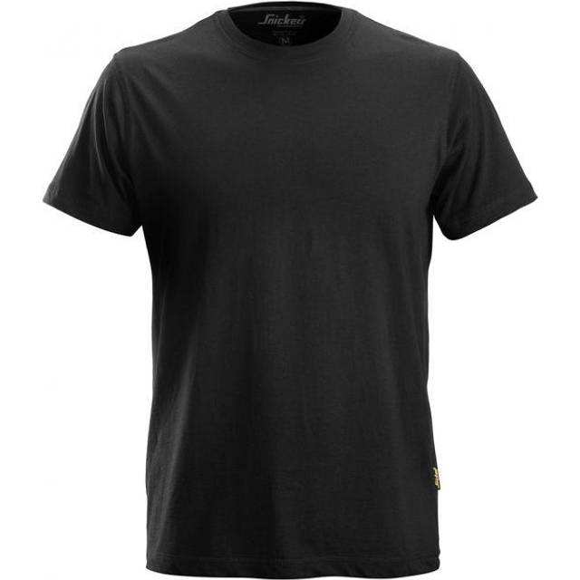 Snickers 2502 Classic T-Shirt Black Size: XXXL
