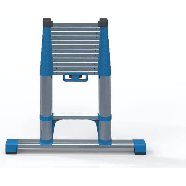 Zarges 40401 Compactstep L Telescopic Ladder & Stabiliser Bar 3.8m