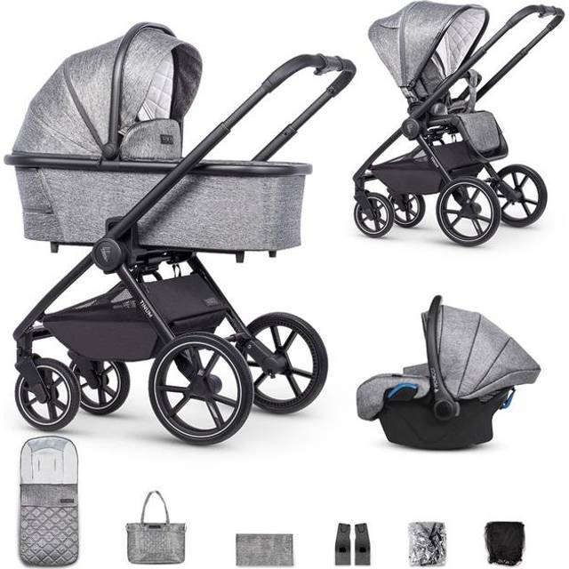 Venicci Tinum 2.0 3 in 1 Travel System - Magnetic Grey