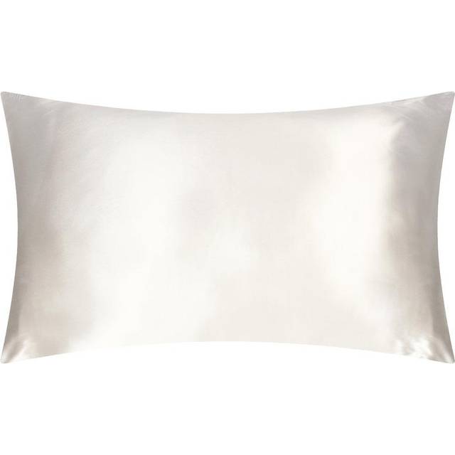 Slip White King Silk Pillowcase 51x91cm - WHITE