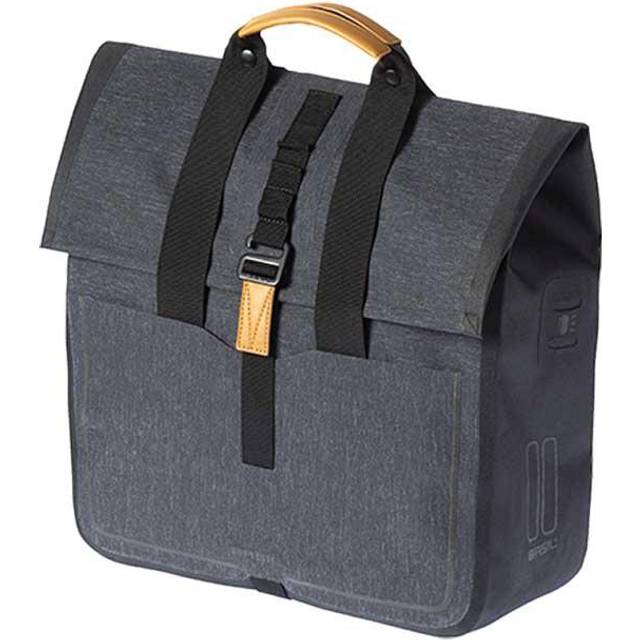 Basil Urban Dry Pannier Bag 25 Liters - Grey