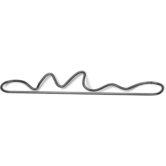 Ferm Living - Curvature Towel Hanger Black Brass