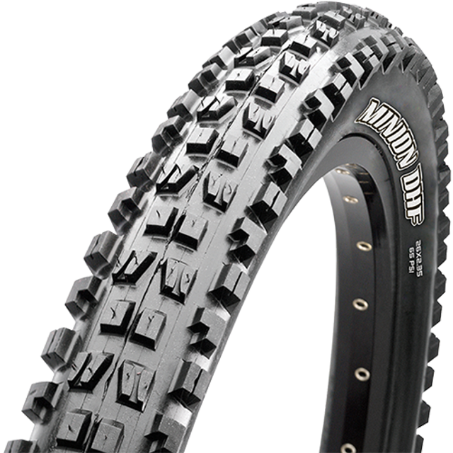 Maxxis Minion DHF Folding 3C Maxx Grip Exo Tubeless Ready WideTrail 27.5"/650B MTB Tyre - Black