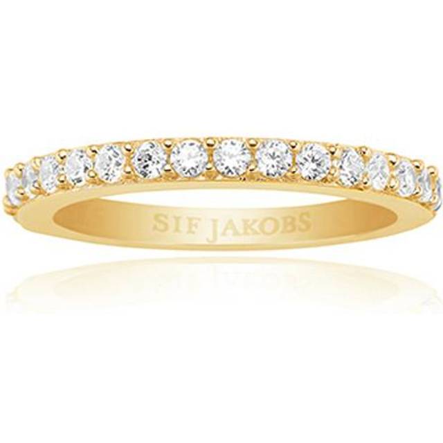 CORTE UNO ring vita Zirkoner (guld) 54