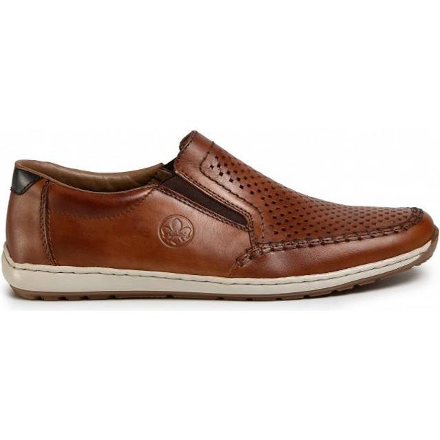 Leather Slip-On Shoes - RKR31548 / 317 763 - Tan - 9