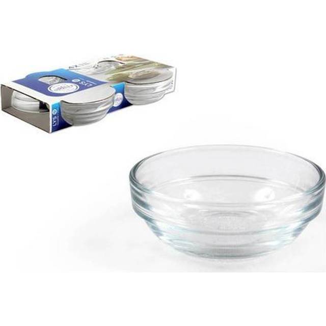 Duralex Set of 4 Lys Round Stacking Bowl, 6cm