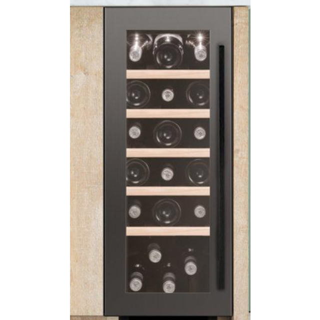 Caple WI3125GM 30cm Undercounter Wine Cooler - GUNMETAL