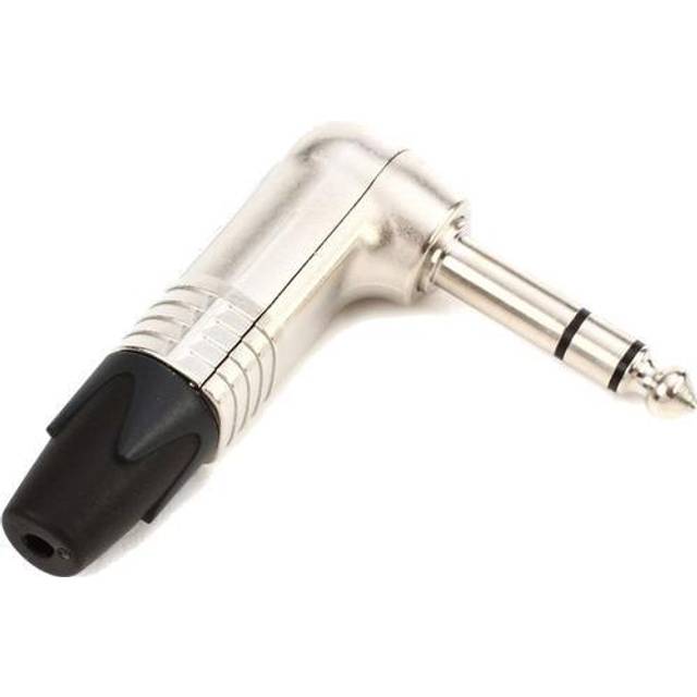 6,3mm Neutrik NP3RX Winkelklinkenstecker stereo, Spannzangenzugentlastung, NEU!