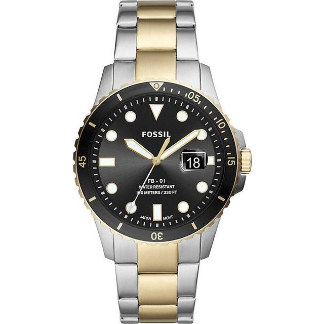 Fossil Fb-01 Mens Multicolour Watch FS5653 Stainless Steel - One Size