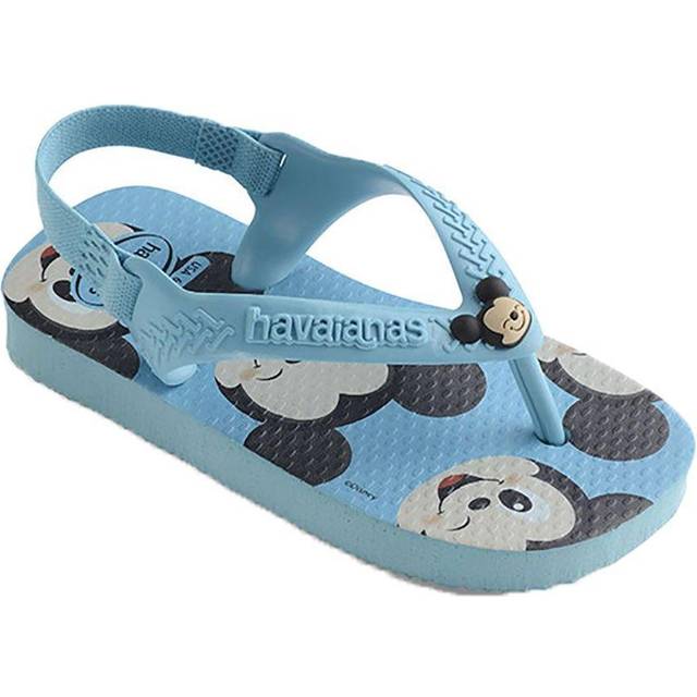 (6K UK, Blue) Havaianas Kids Baby Disney Classic Summer Beach Sandals Flip Flops
