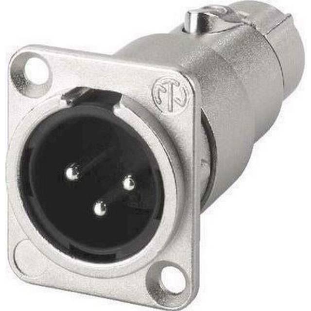 Neutrik NA3MDF XLR Male to Female Adaptor (Feed Through)