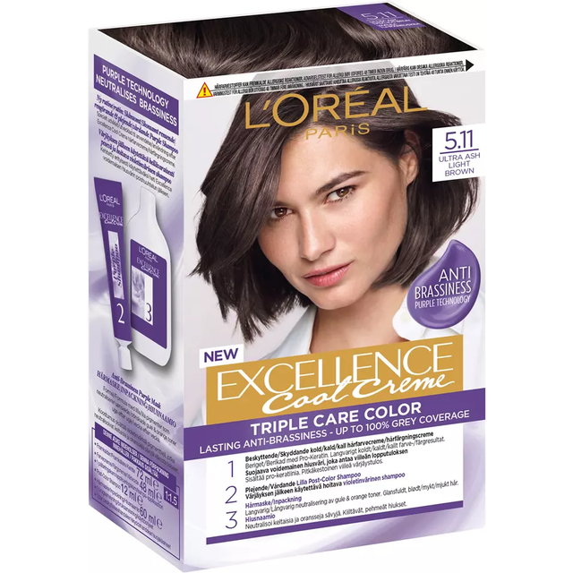 L'Oréal Paris - Excellence Cool Creme - Brun