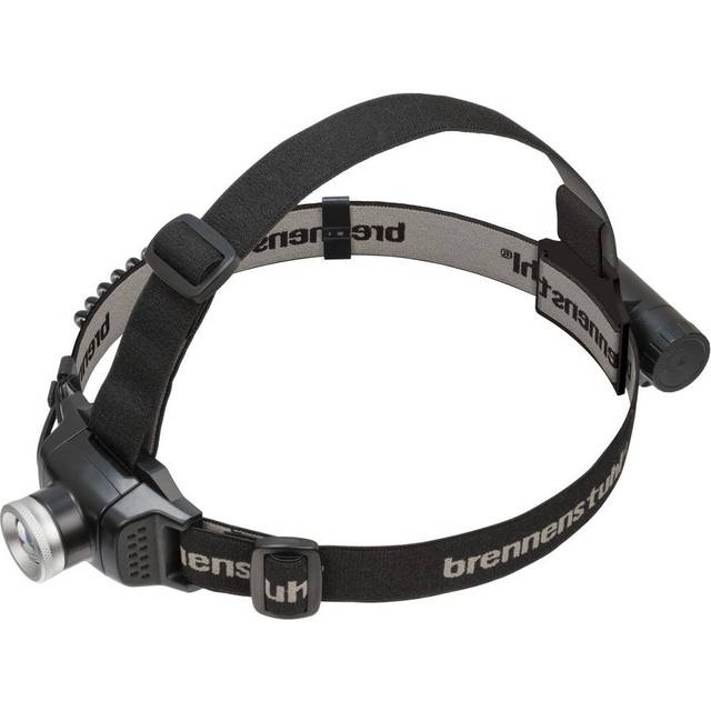 Brennenstuhl LED Rechargeable Headlight Black Head Lamp Torch Tool Hardware