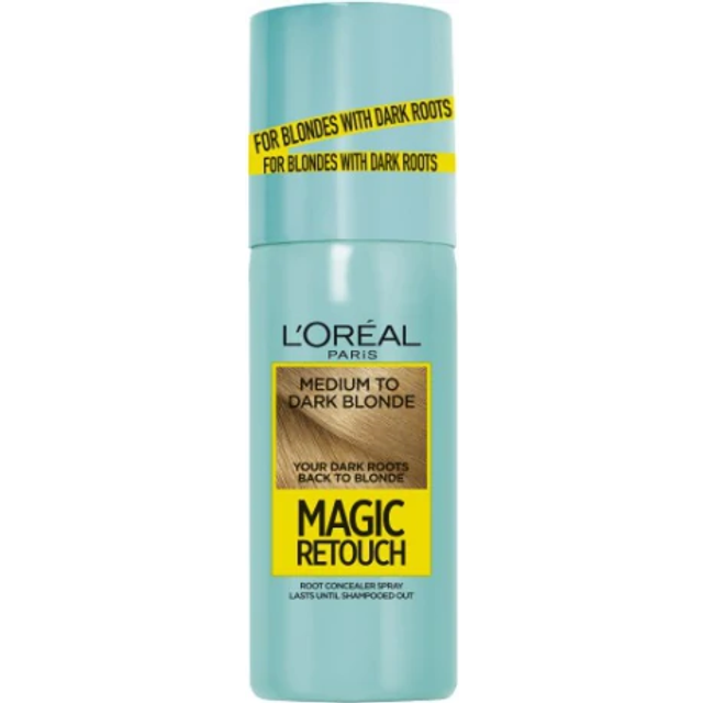 L'Oreal Paris Magic Retouch Instant Root Concealer Spray Medium to Dark Blonde