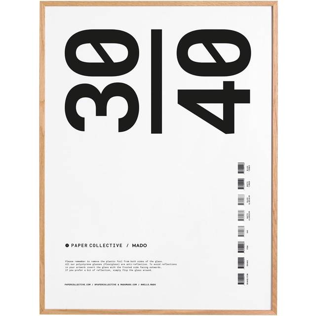 Paper Collective Paper Collective frame plexiglass-white 30x40 cm