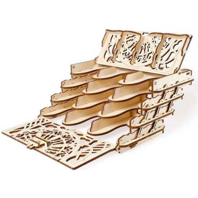 Ugears Card Holder Wooden Model Kit - Black
