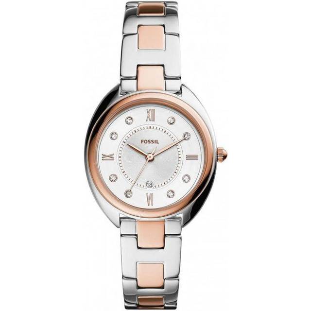 Fossil Gabby WoMens Multicolour Watch ES5072 Stainless Steel - One Size