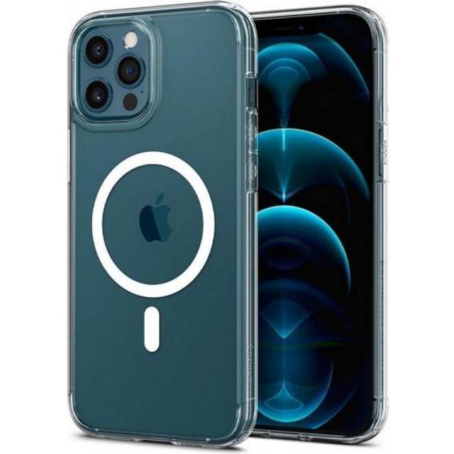 Spigen Ultra Hybrid Mobilskal Magsafe iPhone 12 Pro Max - Vit