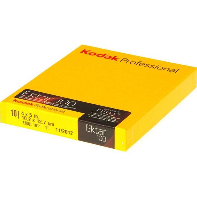 Ektar 100 4x5, 10 blad
