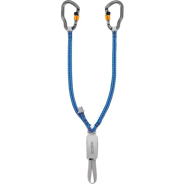 Petzl Scorpio Vertigo Via Ferrata Lanyard, Blue