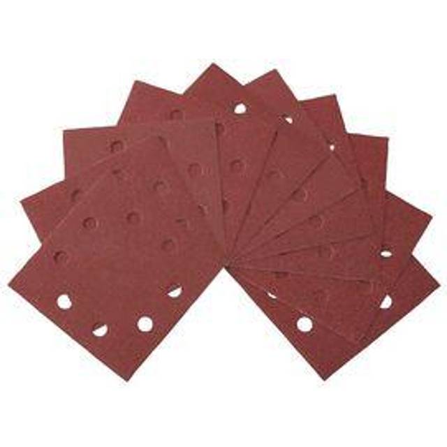 DeWALT DT3022-QZ 1/4 Sheet Sanding Sheets Pre-Punched 80g Pack of 10