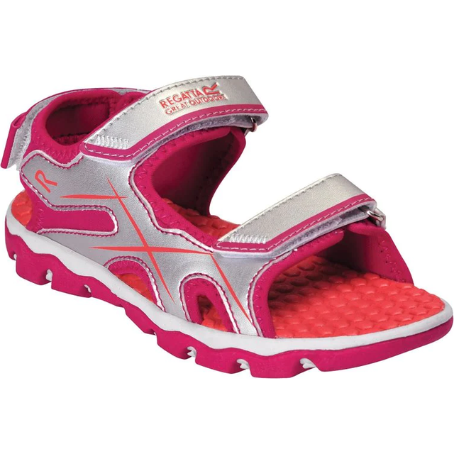 Regatta Kids Kota Drift Lightweight Walking Sandals Silver Duchess, Size: UK Infant 10 - Uk Infant 10