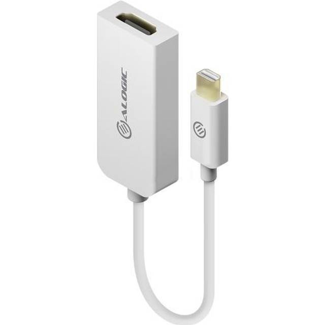ALOGIC Premium 15cm Male Mini DisplayPort to Female HDMI Adapter