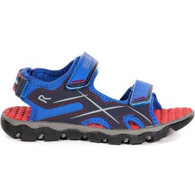 Regatta Kids Kota Drift Lightweight Walking Sandals Oxford Blue Pepper, Size: UK Infant 11 - Uk Infant 11