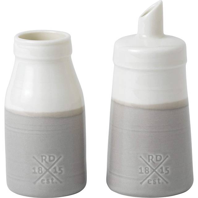 Royal Doulton Coffee Studio Sugar & Milk Set - Grey