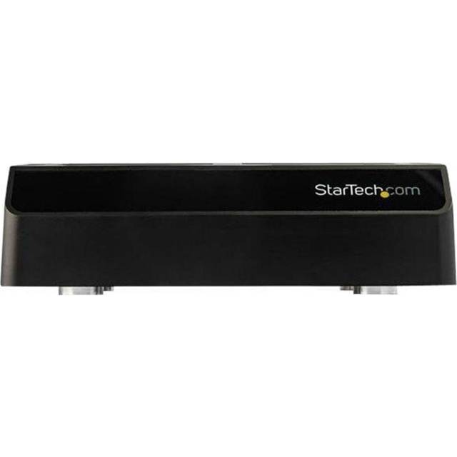 StarTech.com 4-Bay USB 3.1 to SATA Hard Drive Docking Station, 10Gbps USB Hard Drive Dock, External 2.5/3.5" SSD/HDD, SATA I/II/III, Docking Station, Hot-Swap Hard Drive Bay, Top-Loading