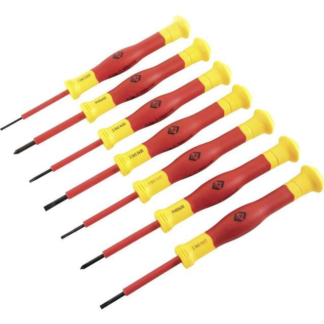 CK Tools T4897 VDE Precision Screwdriver Set