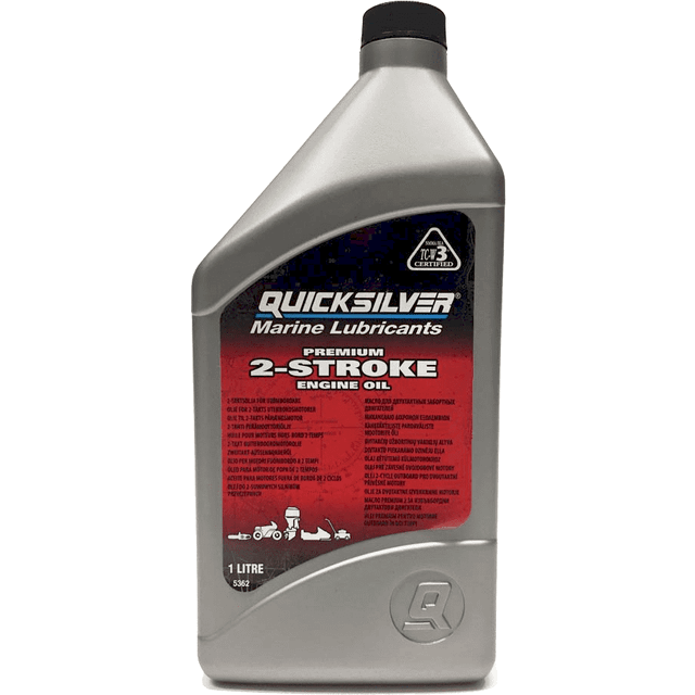 Quicksilver Premium 2 Cycle (2 Stroke) Outboard Oil 1L