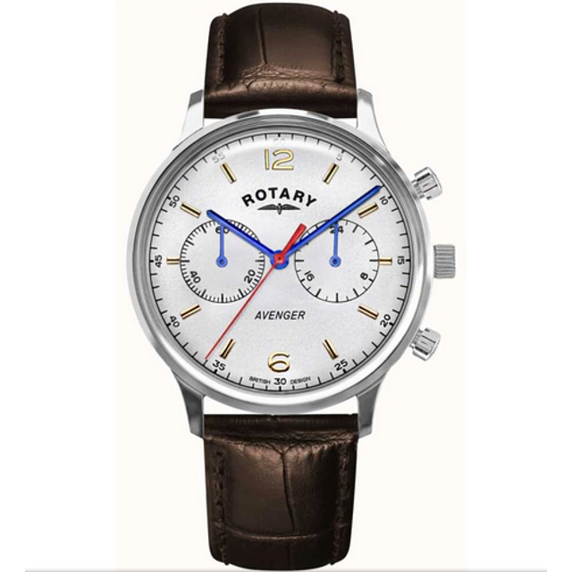Rotary Watch Avenger Mens - White