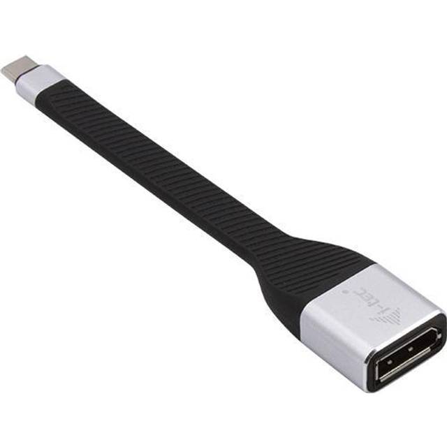 i-tec Flexibel USB-C till DisplayPort videoadapter 60 Hz, 1 x DP 4K Ultra HD, kompatibel med Thunderbolt 3