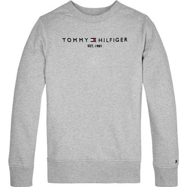 Tommy Hilfiger, Sweatshirts, unisex, Gray, 7 Y, Essential Kids Sweatshirt