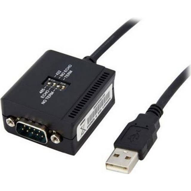 StarTech.com 1,8 m (6 fot) Professionell RS422/485 USB-seriekabeladapter med COM-behållning, USB till RS422-adapter – TAA