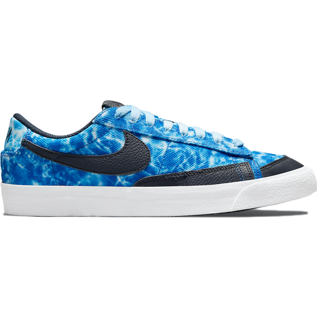 Nike w blazer low 77 uk 5.5 acid wash bnib dm3038 400 hyper royal blue blackened