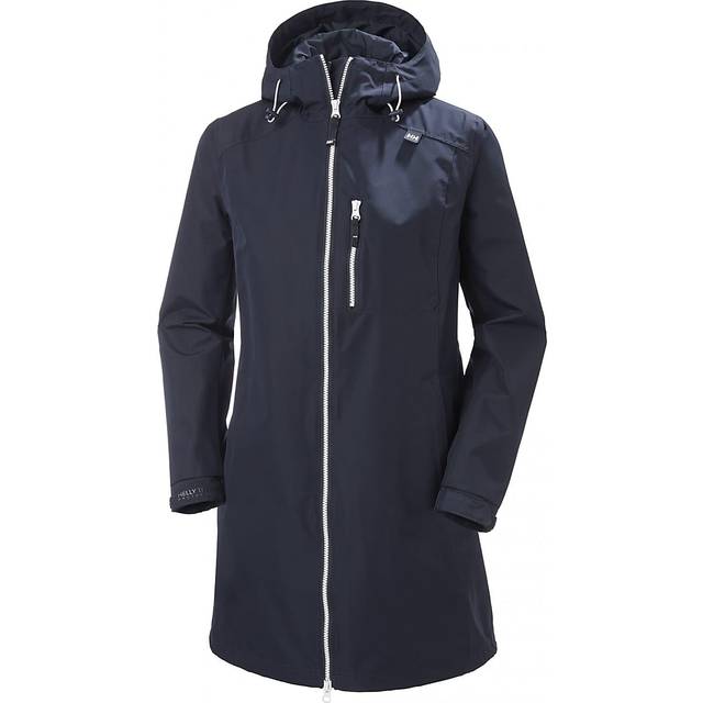 Women's Helly Hansen Women's Long Belfast Jacket Navy - Size: 18/16
