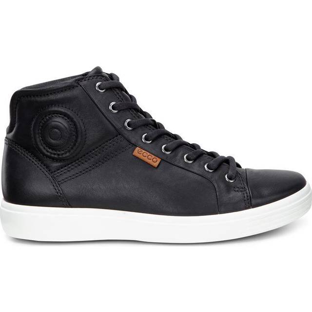ECCO Men's Soft 7 herr Skor, Svart, 40 EU