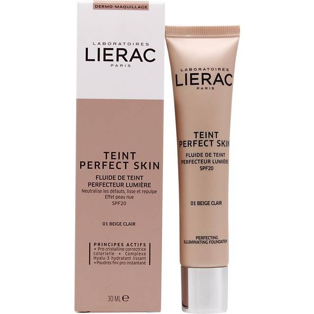 Lierac Teint Perfect Skin Perfecting Illuminating Foundation SPF20 #01 Beige Clair