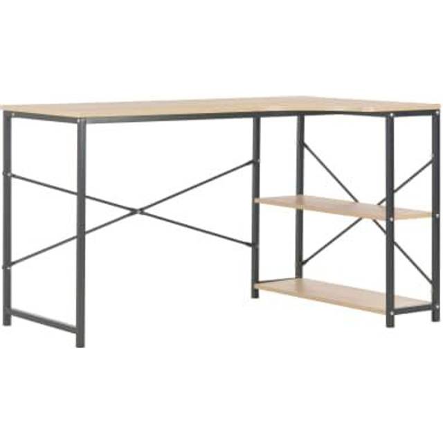 vidaXL Computer Desk White 120x72x70 cm
