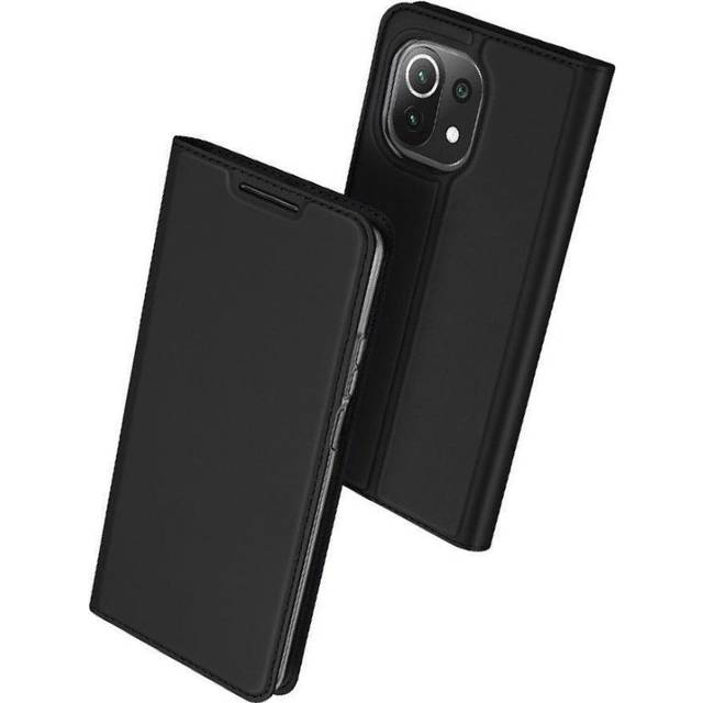 Xiaomi Mi 11 Lite 5G DUX DUCIS Skin Pro Series Thin Wallet Plånboksfodral - Svart