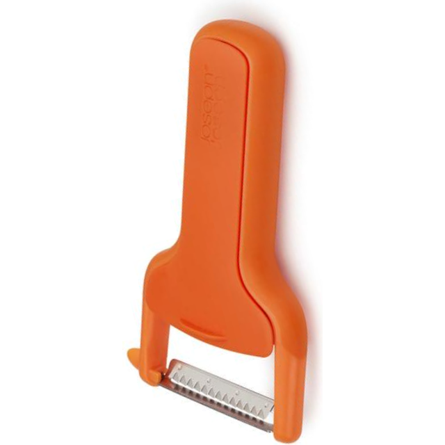 Joseph Joseph Safestore Orange Julienne Peeler With Blade Guard