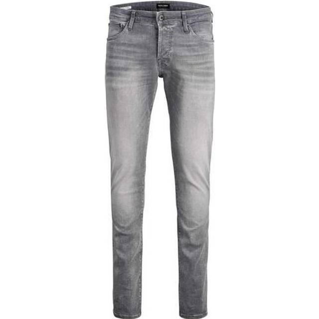 JACK & JONES Slim Fit Jeans Glenn ICON JJ 257 50SPS, Grå denim, 27W / 32L