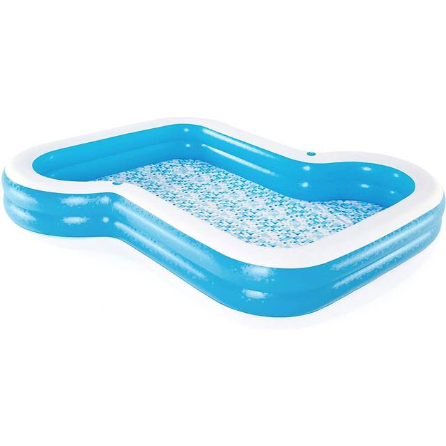 Bestway 1.5 ft x 10 ft x 9 ft Plastic Inflatable Pool - Blue