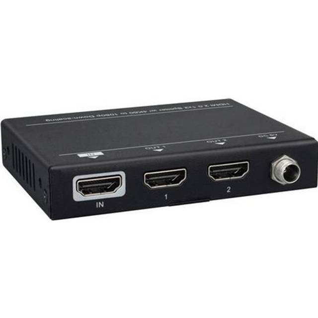 HDMI splitter 1x2, 4K@60Hz