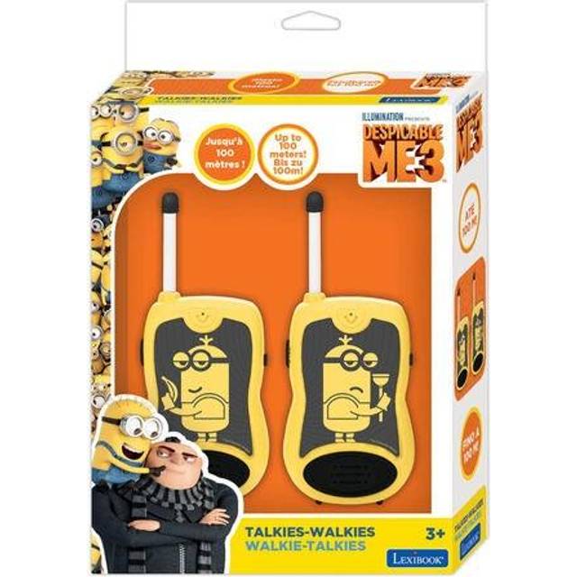 Lexibook Despicable Me Minions Kids Toy Walkie Talkies (100m Range) - TW12DES