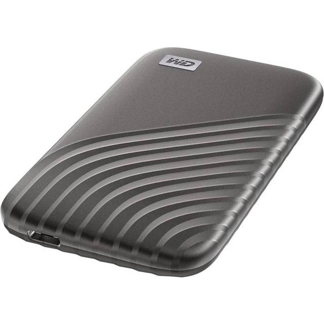 Wd My Passport Ssd 4tb Usb Type-c Grå